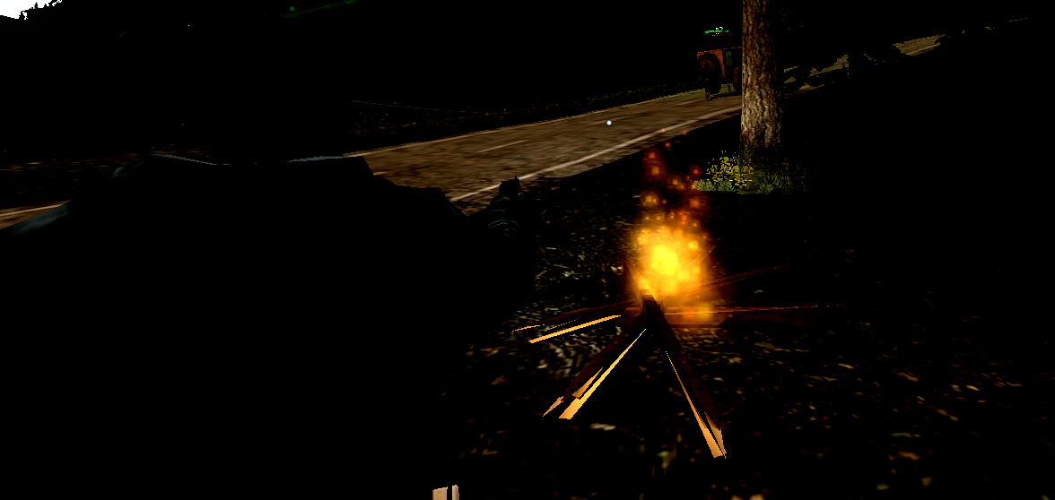 Campfires provide a lasting buff when lit