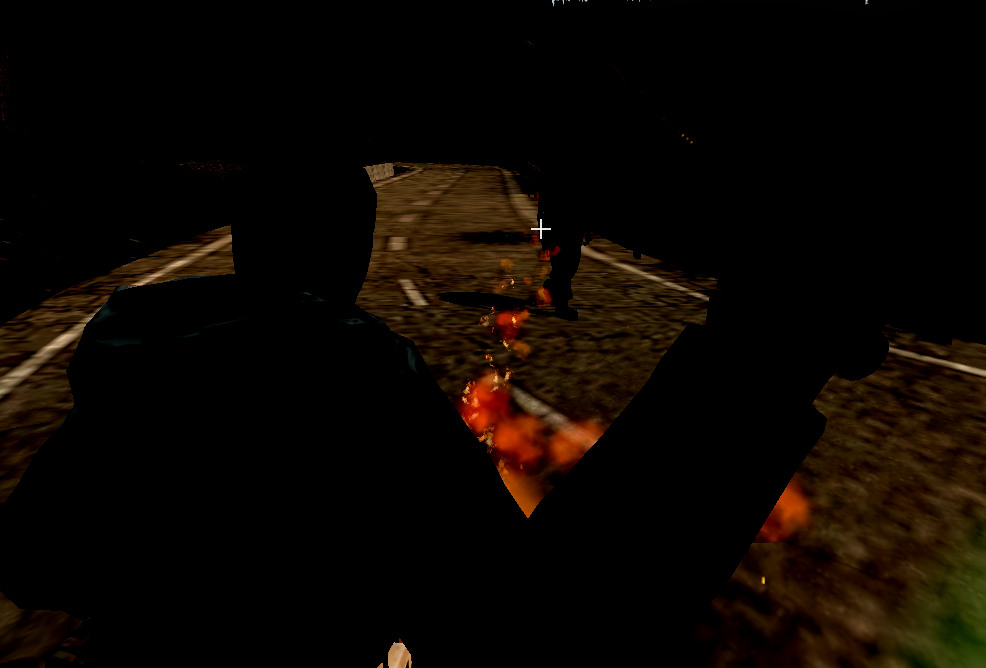A husk lobbing a fireball