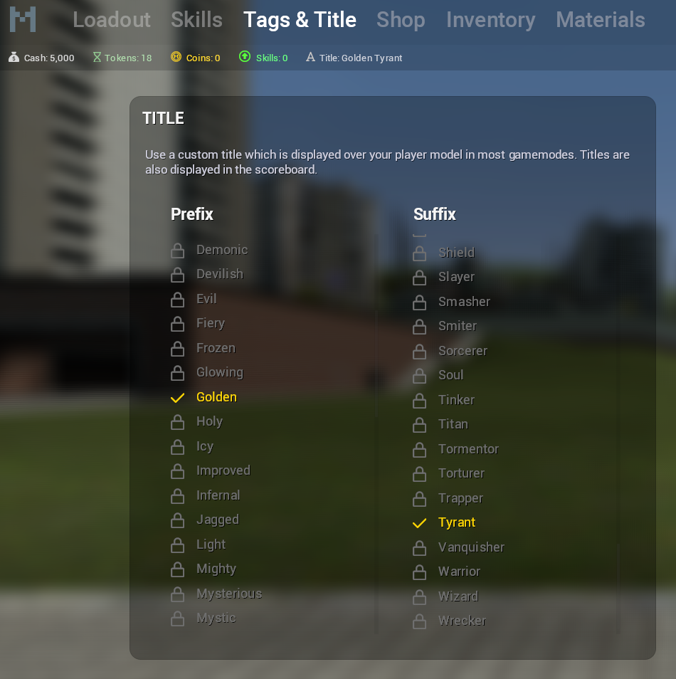 Title Picker